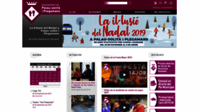 What Psip.cat website looked like in 2019 (5 years ago)
