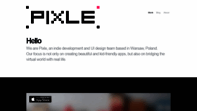 What Pixle.pl website looked like in 2019 (4 years ago)