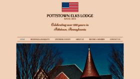 What Pottstownelks.com website looked like in 2019 (4 years ago)