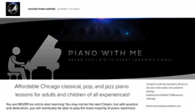 What Pianowithme.com website looked like in 2019 (4 years ago)
