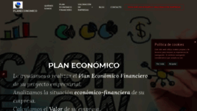 What Planeconomico.com website looked like in 2019 (4 years ago)