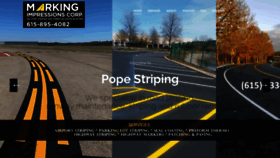 What Popestriping.com website looked like in 2019 (4 years ago)