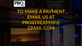 What Prostream4k.com website looked like in 2019 (4 years ago)