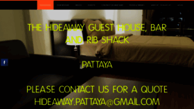 What Pattayaguesthouse-hideaway.com website looked like in 2019 (4 years ago)
