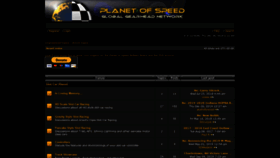 What Planetofspeed.com website looked like in 2019 (4 years ago)