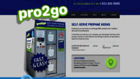 What Pro2go.ca website looked like in 2019 (4 years ago)