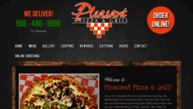 What Pleasantpizzadeli.com website looked like in 2019 (4 years ago)