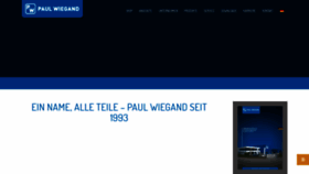What Paulwiegand.de website looked like in 2019 (4 years ago)