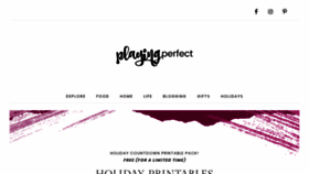 What Playingperfect.com website looked like in 2019 (4 years ago)