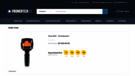 What Promertech.cz website looked like in 2019 (6 years ago)