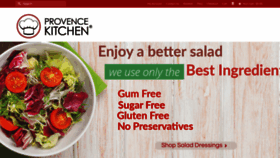 What Provencekitchen.net website looked like in 2019 (4 years ago)