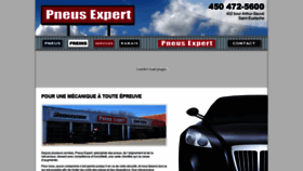 What Pneus-expert.ca website looked like in 2019 (4 years ago)