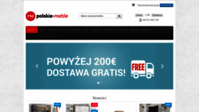 What Polskie-meble.nl website looked like in 2019 (4 years ago)