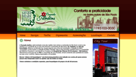 What Pousadajardins.com.br website looked like in 2019 (4 years ago)