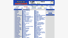 What Portaldesantoandre.com.br website looked like in 2019 (4 years ago)