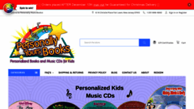 What Personallyyoursbooks.com website looked like in 2019 (4 years ago)
