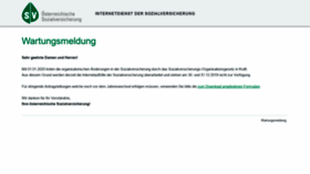 What Pensionsversicherung.at website looked like in 2019 (4 years ago)