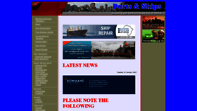 What Ports.co.za website looked like in 2019 (4 years ago)