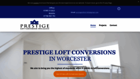 What Prestigeloftconversions.com website looked like in 2019 (4 years ago)
