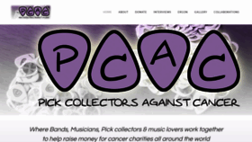 What Pickcollectorsagainstcancer.com website looked like in 2019 (4 years ago)