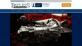 What Paylesstransmission.com website looked like in 2019 (4 years ago)