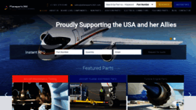 What Planeparts360.com website looked like in 2019 (4 years ago)