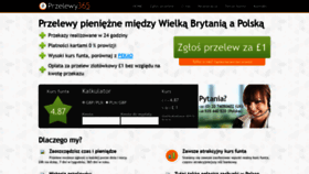 What Przelewy365.com website looked like in 2019 (4 years ago)