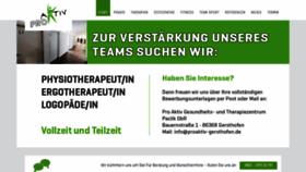 What Proaktiv-gersthofen.de website looked like in 2019 (4 years ago)