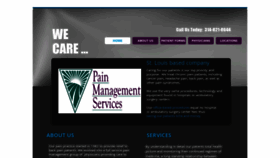 What Painmanagementservices.net website looked like in 2019 (4 years ago)
