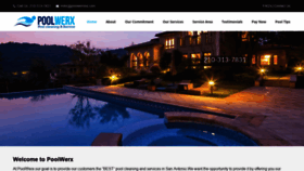 What Poolwerxsa.com website looked like in 2019 (4 years ago)
