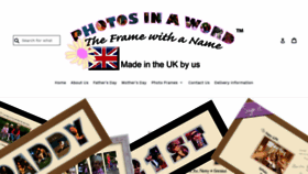 What Photosinaword.co.uk website looked like in 2019 (4 years ago)