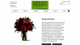 What Pomfretflorist.com website looked like in 2019 (4 years ago)