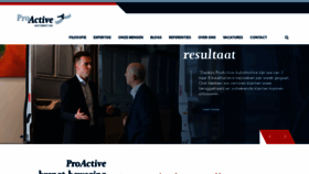 What Proactiveautomotive.nl website looked like in 2019 (4 years ago)