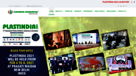 What Plastindia.org website looked like in 2020 (4 years ago)