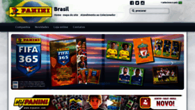 What Panini.com.br website looked like in 2020 (4 years ago)
