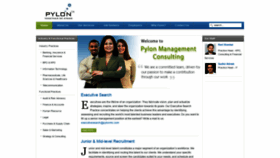 What Pylonconsulting.com website looked like in 2020 (4 years ago)