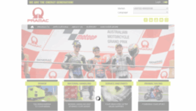 What Pramac.com website looked like in 2020 (4 years ago)