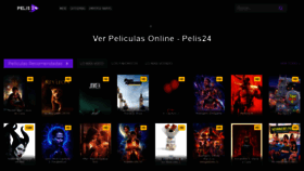 What Pelis24.app website looked like in 2020 (4 years ago)