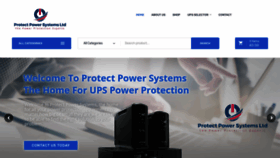 What Protectpowersystems.com website looked like in 2020 (4 years ago)