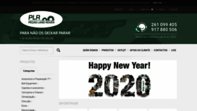 What Pecaslandrover.com website looked like in 2020 (4 years ago)