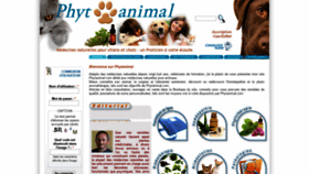 What Phytanimal.fr website looked like in 2020 (4 years ago)