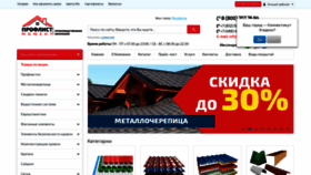 What Profnastilvspb.ru website looked like in 2020 (4 years ago)