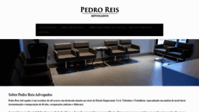 What Pedroreisadvogados.com.br website looked like in 2020 (4 years ago)