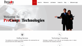 What Precisiontechcorp.com website looked like in 2020 (4 years ago)