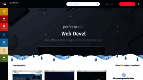 What Perfecto-web.pro website looked like in 2020 (5 years ago)