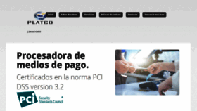 What Platco.com.ve website looked like in 2020 (4 years ago)