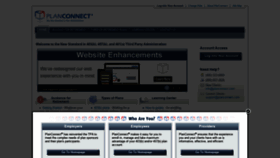 What Planconnect.com website looked like in 2020 (4 years ago)