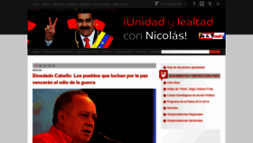 What Psuv.org.ve website looked like in 2020 (4 years ago)