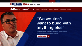 What Porothermuk.co.uk website looked like in 2020 (4 years ago)