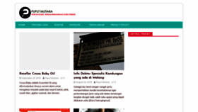 What Puputmutiara.com website looked like in 2020 (4 years ago)